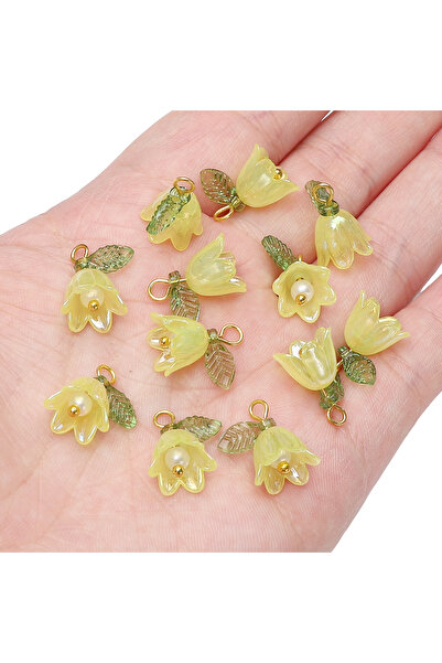 Choice5 11x14 مم 2 قطعة style9 11x14 مم 2-10 قطع من خرز براعم زهرة زنبق الواد...