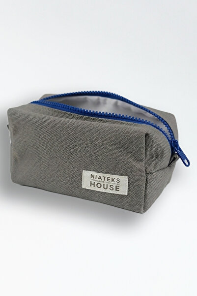 Niateks design marketing sewig house حقيبة مكياج مقاومة للماء مصنوعة من القطن...