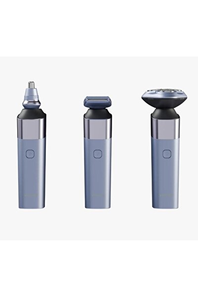 Green Lion ماكينة تشذيب الشعر واللحية والأنف G-Blade 3 في 1 بشفرة من الفولاذ المقاوم للصدأ