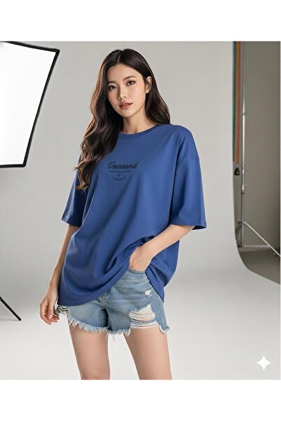 BW Bravely Wear تي شيرت نسائي بطباعة ألف تصميم