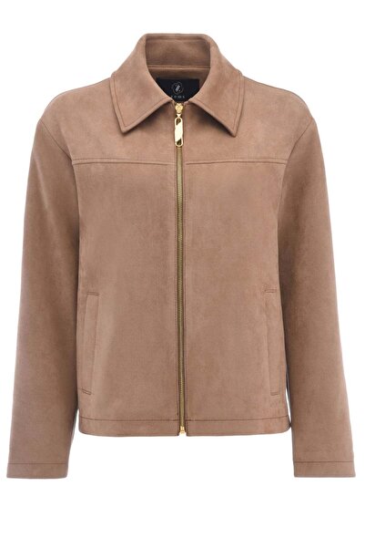 Zems Süet Kadın Etekli Takım