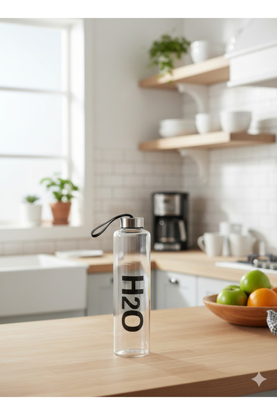 Tohana H2O Metal Flask with Lid 750 ml