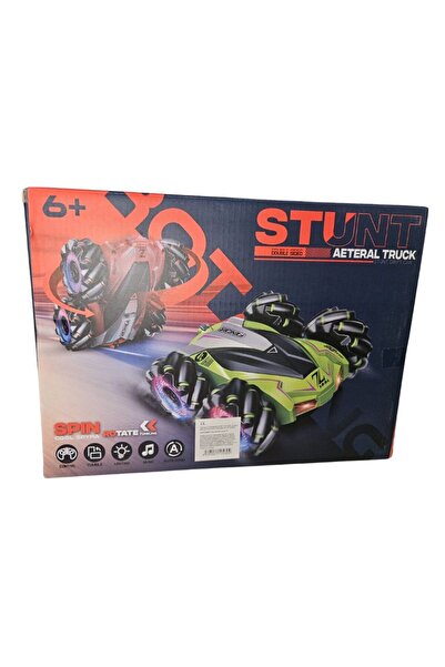 OEM Mașină telecomandă Stunt Falconer 4WD – Rotație 360°, Drift lateral, Off-Road, RC 2 - ROȘU sau VERDE