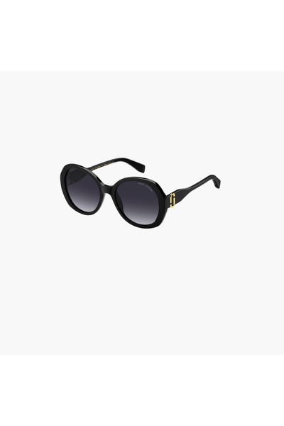 Marc Jacobs 55MM Dark Grey Shaded Oval Sunglasses