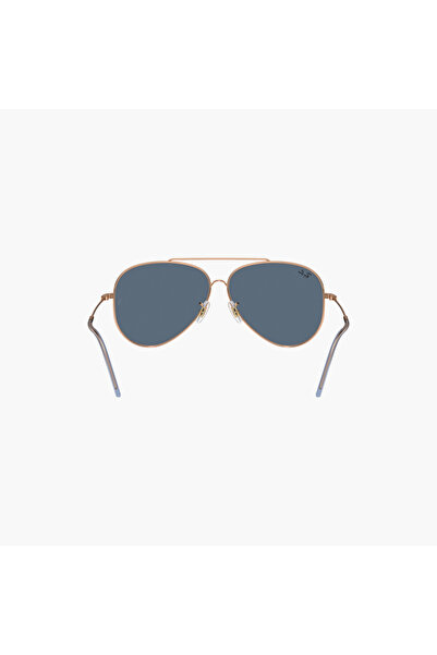 Ray-Ban Unisex Aviator Blue Lens Sunglasses