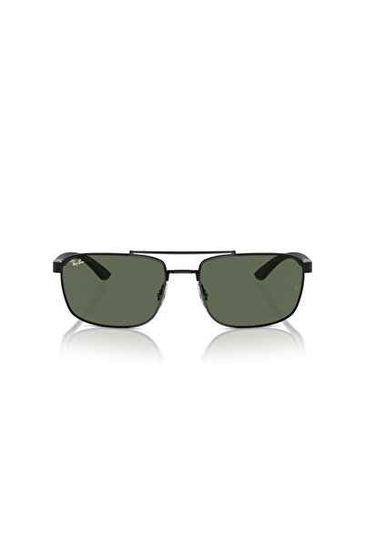 Ray-Ban Unisex Rectangle Green Lens Sunglasses