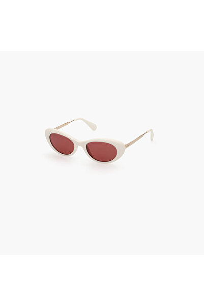 Maxandco Max &Co 52MM Bordeaux Oval Sunglasses MO007721S52