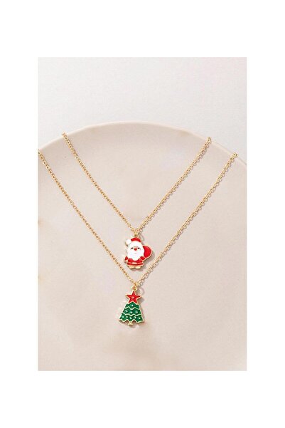 Accessories Yılbaşı Zincir Kolye Christmas Happy New Year