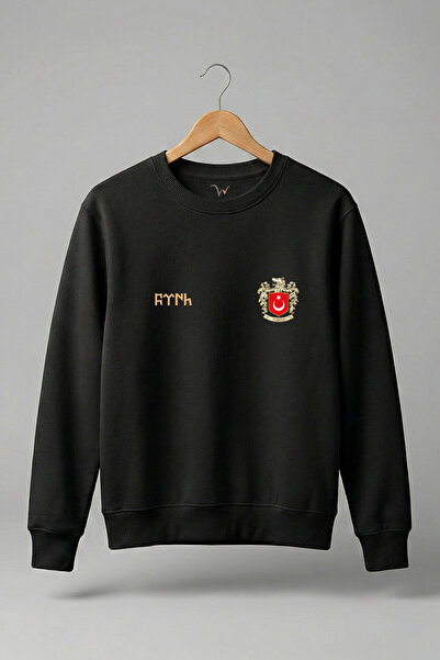 WİDİ Hanorac TURCĂ și TURCIA cu imprimeu Bozkurt, cu litere turcești în limba...