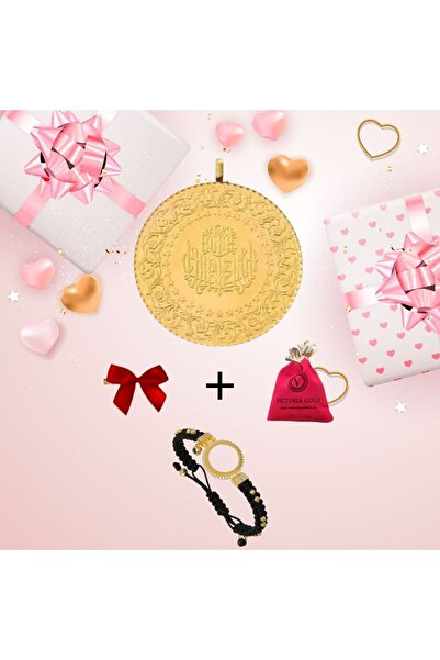 Victoria Çeyrek Altın Eski Tarihli (Sevgililer Gününe Özel Bileklik Hediye)
