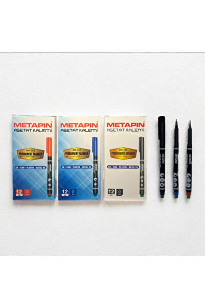 USTAOGLUHOME METAPİN ASETAT KALEMİ 36LI