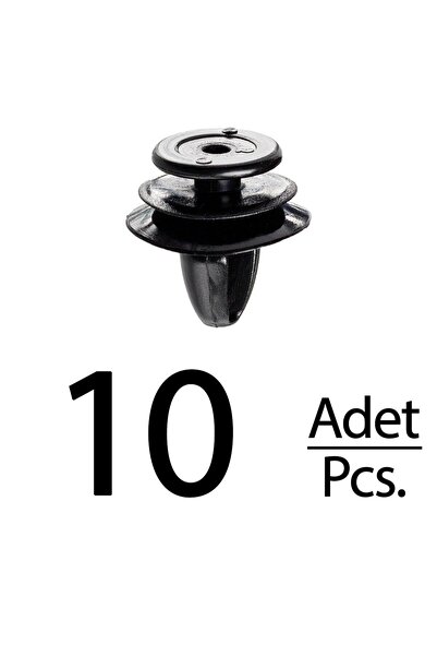 ALPHA AUTO PART Peugeot 206 307 308 Citroen C3 için Kapı Döşeme Klips - 10 Adet