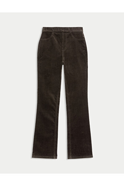 Marks & Spencer Yüksek Bel Kadife Pantolon