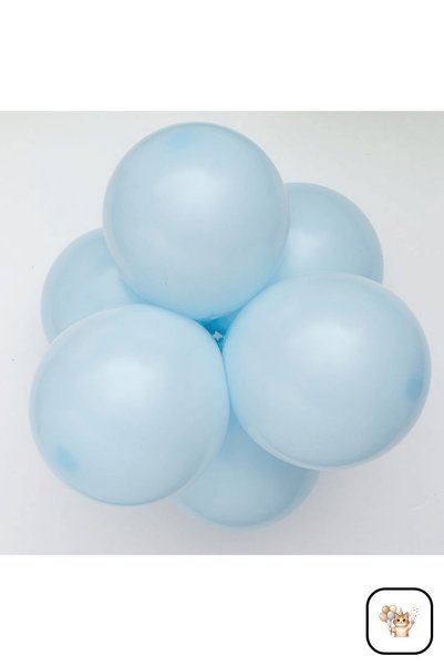 BALOMİS Macaron Blue Soft Balloon Background and Venue Decoration Decor