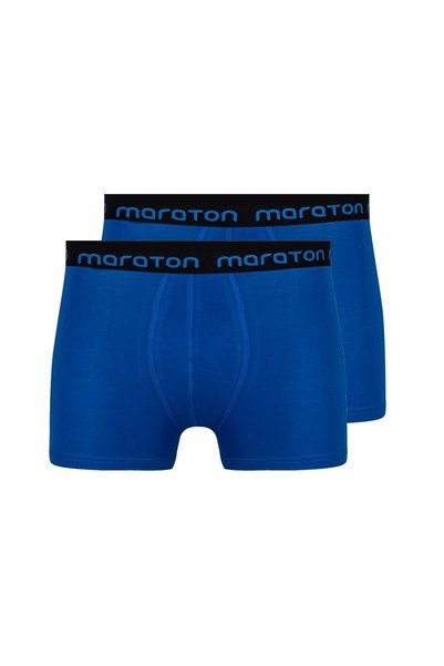 MARATON 2'Lİ ملابس داخلية رجالية S أزرق بلون الكوبالت بوكسر