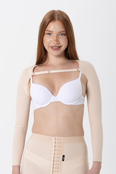 H&A Korse Back Detachable Sleeve Corset Medical Arm Liposuction Arm Lift Surg...