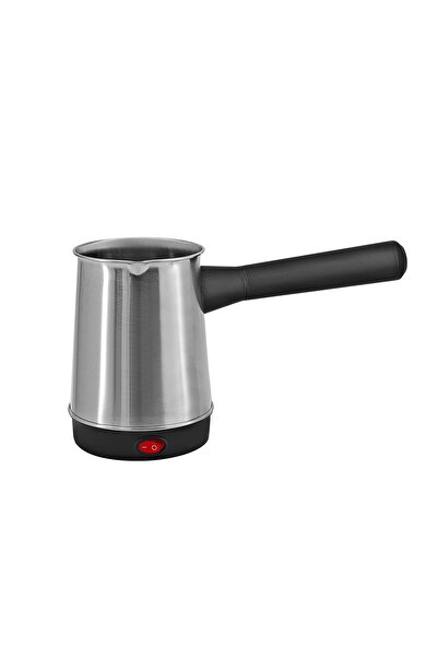 Biki 600W Electric Coffee Maker 600ml Stainless Steel Fast Boil Pot RE-11501 Silver/Black. Rapid Boil