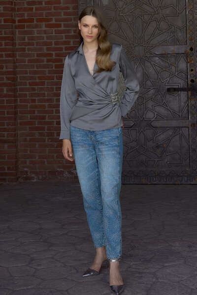 FEVER Taşlı normal bel jean pantolon