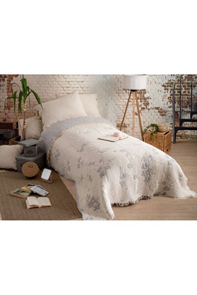 Peshtemalsan TEK KİŞİLİK 9 KATLI %100 PAMUK 180x220 MÜSLİN YORGAN YATAK ÖRTÜS...