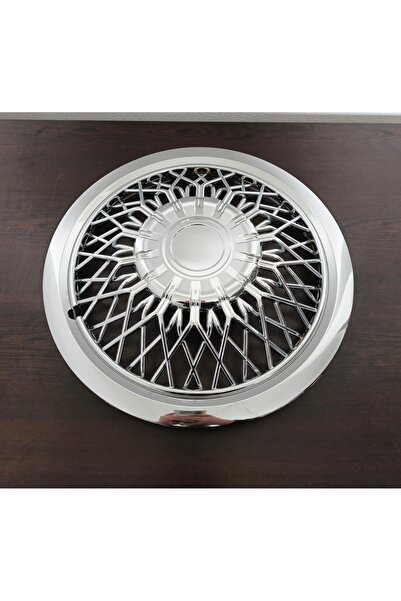 Universal Mercedes Sprinter Uyumlu 16"inç 1.sınıf krom kaplama Telli Jant Kapağı amblem hediyeli