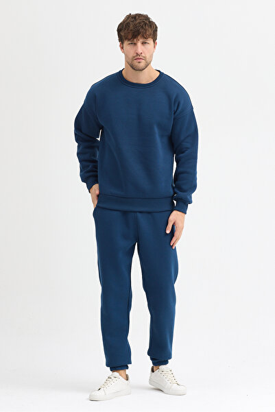 JBC Men's Crew Neck Tracksuit Set
