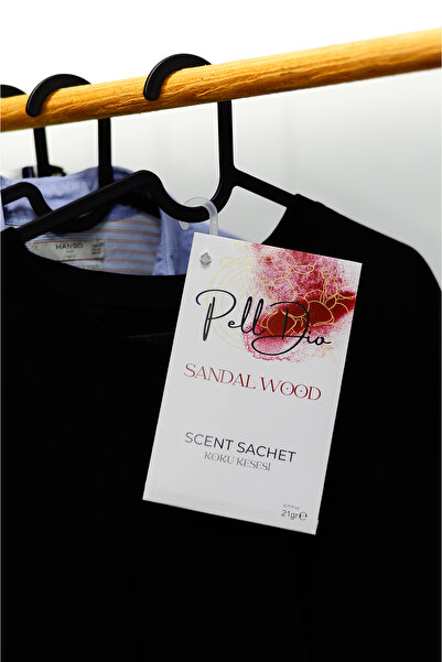 Pelldio Sandal Wood Ayakkabılık Dolap Ve Çekmece Parfümlü Kese Kokusu Oda Kok...