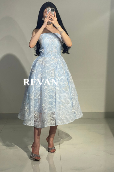 revan فستان سهرة حكاية الورد