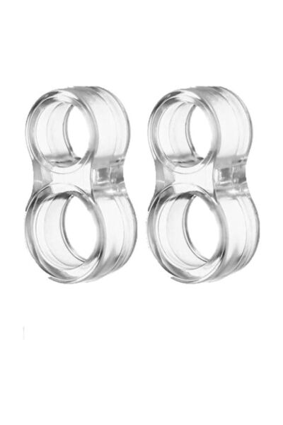 Sarphia Store Set de 2 opritoare de ușă, CoolSmile, mobile, silicon, transpar...