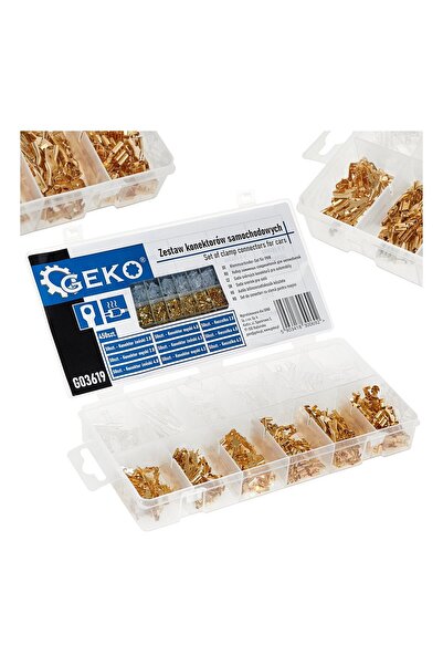 GEKO Set conectori auto, 450 bucăți, G03619