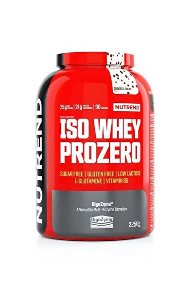 Nutrend Iso Whey Prozero 90 Servings Cookies & Cream 2250g