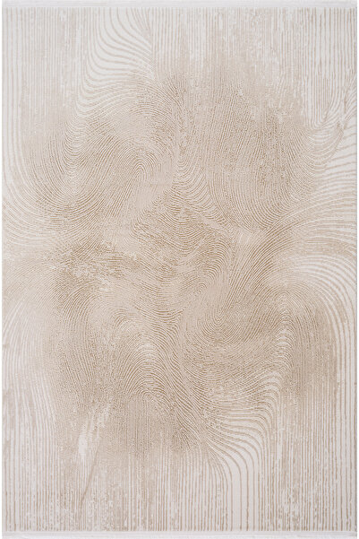 Koza Halı Koza Hayad Luna Krem Bej Halı Kilim Salon Oturma Odası Yatak Odası Koridor Makine Halısı A2686B