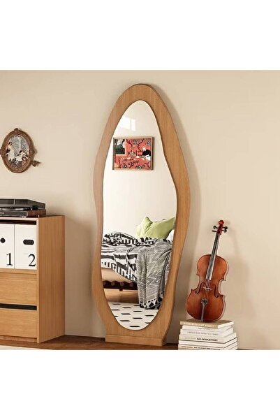 NKX Dual Purpose Wall Mounted or Standing Cloud Shaped Full Length HD Dressing Mirror