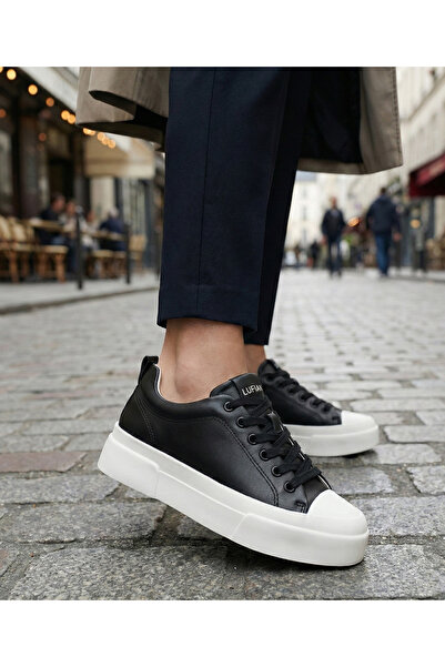 Lufian Mia Black Men's Casual Shoes Black