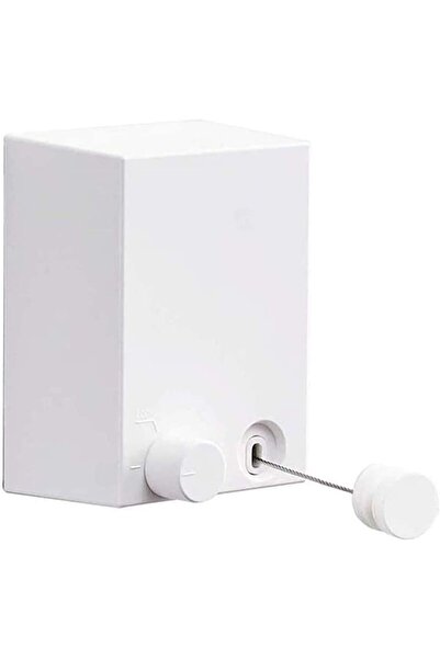 Generic Retractable Stainless Steel Clothesline, Extendable Drying Line, Adjustable Washing Rope