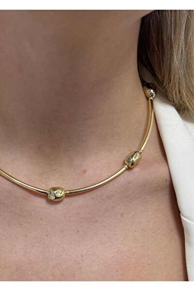 KİLİGİSTANBUL Blen Detailled Necklace 40 cm