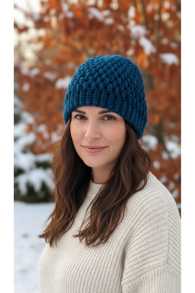 EL İŞİ El Örgüsü Şapka/Bere