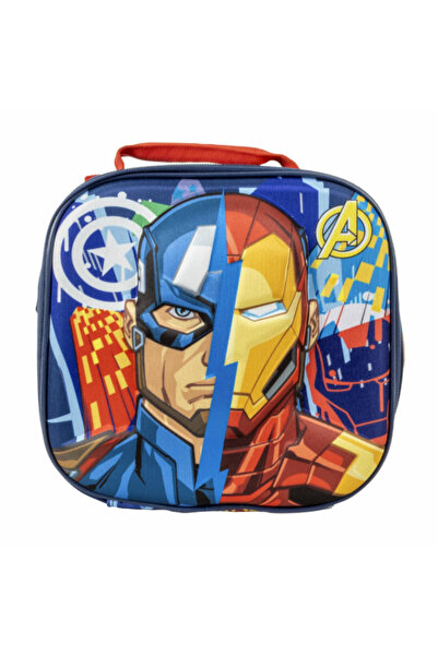 Stor Avengers 3D Embossed Design Insulated Lunch Bag