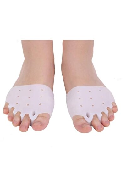 Sarphia Store Set de 2 separatoare corectoare pentru degetele de la picioare cu protecție pentru bunion și talpă, universale, silicon moale