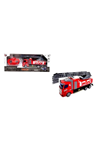 OEM Hooppie toy, fire truck, with ladder and platform, 20x10x5 cm, with remote control, 3 years+