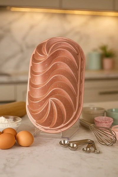 CHEFTİME Rose Baton Kek Kalıbı – 29 cm