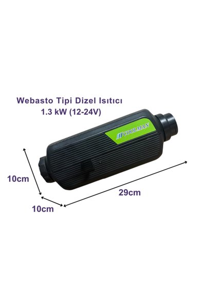 Cool man Webasto Tipi Dizel Isıtıcı 1.3 kW (12V)