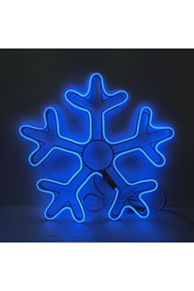 OEM Outdoor blue snowflake light installation, 40 cm, 9710B