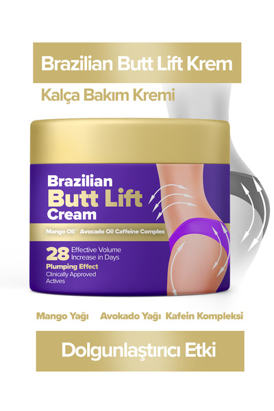 Buttlift Kalça Bacak Basen Bakım Kremi