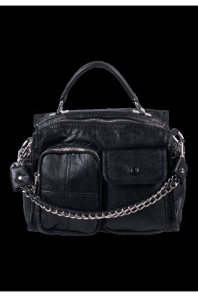 Guja Arme City Ac1134 Soft Leather Handle and Backpack with Six Compartments