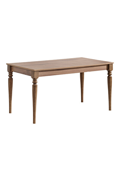 A2 Decor LUKA Ceviz Sabit Mutfak Mutfak Ve Yemek Masası -140x80