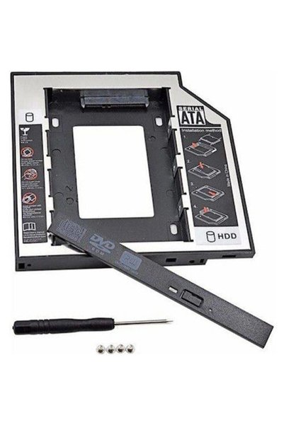 VOREX Gabble Dvd Slot Mounted Ssd Hdd Enclosure 9.5 mm Hdd Caddy Cradle