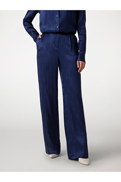 Guess STELLA STRAIGHT PANT Kadın Lacivert Pantolon 5RGB117169A-FB9C