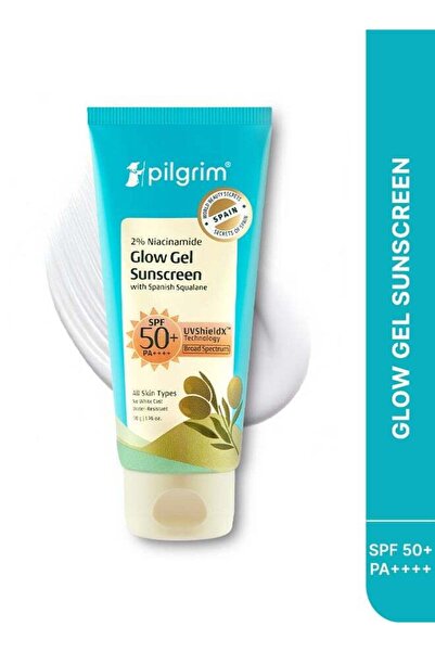 Pilgrim Glowing Sunscreen with 2% Niacinamide SPF 50 PA+++ 50 g