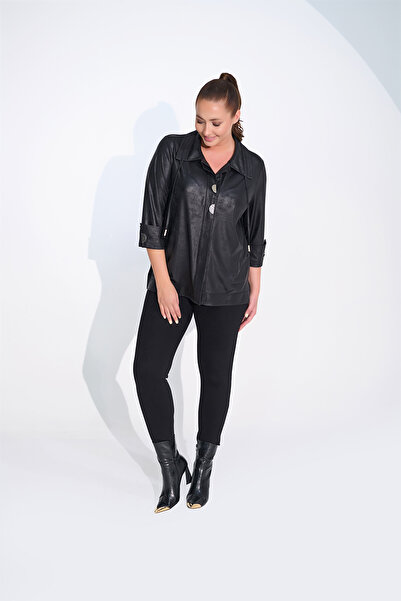 DE WHITES Plus Size Steel Mesh Stretch Pants