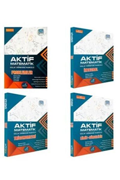 Orijinal Yayınları Aktif Matematik Problemler + Trigonometri + Integral + Lim...